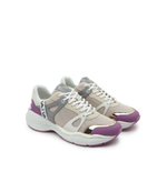 Кожаные кроссовки Emporio Armani - бежевый(X3X184 XN829)