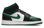 Jordan 1 Mid Green Toe GS