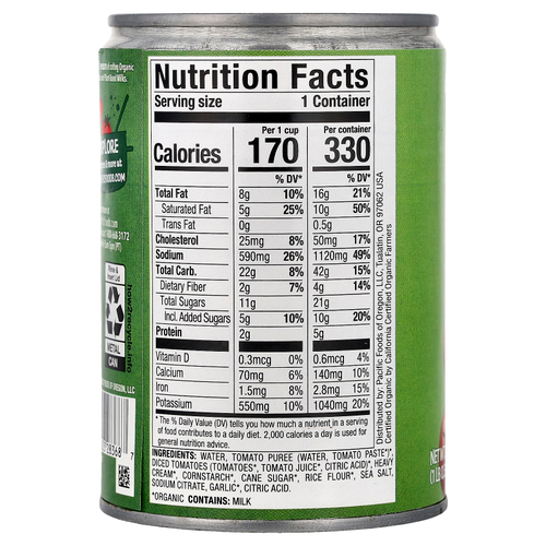 Pacific Foods, органический томатный снек, 463 г (16,3 унции)