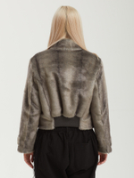 Женская Куртка Faux Fur Tab Toggle