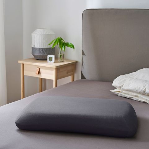 Наволочка для ортопедической подушки IKEA TOCKENFLY (ТЁКЕНФЛАЙ), Темно-серый, 29x43 см
