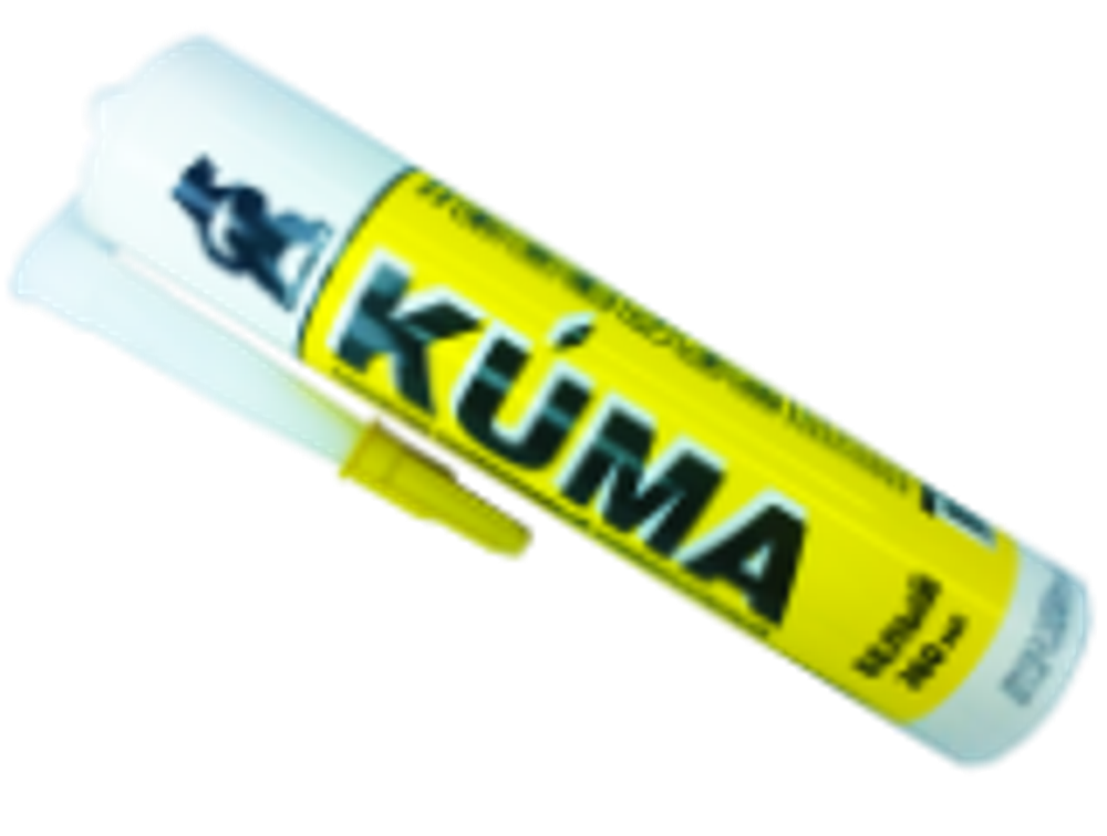 Герметик силиконовый универсальный KUMA 260мл Белый