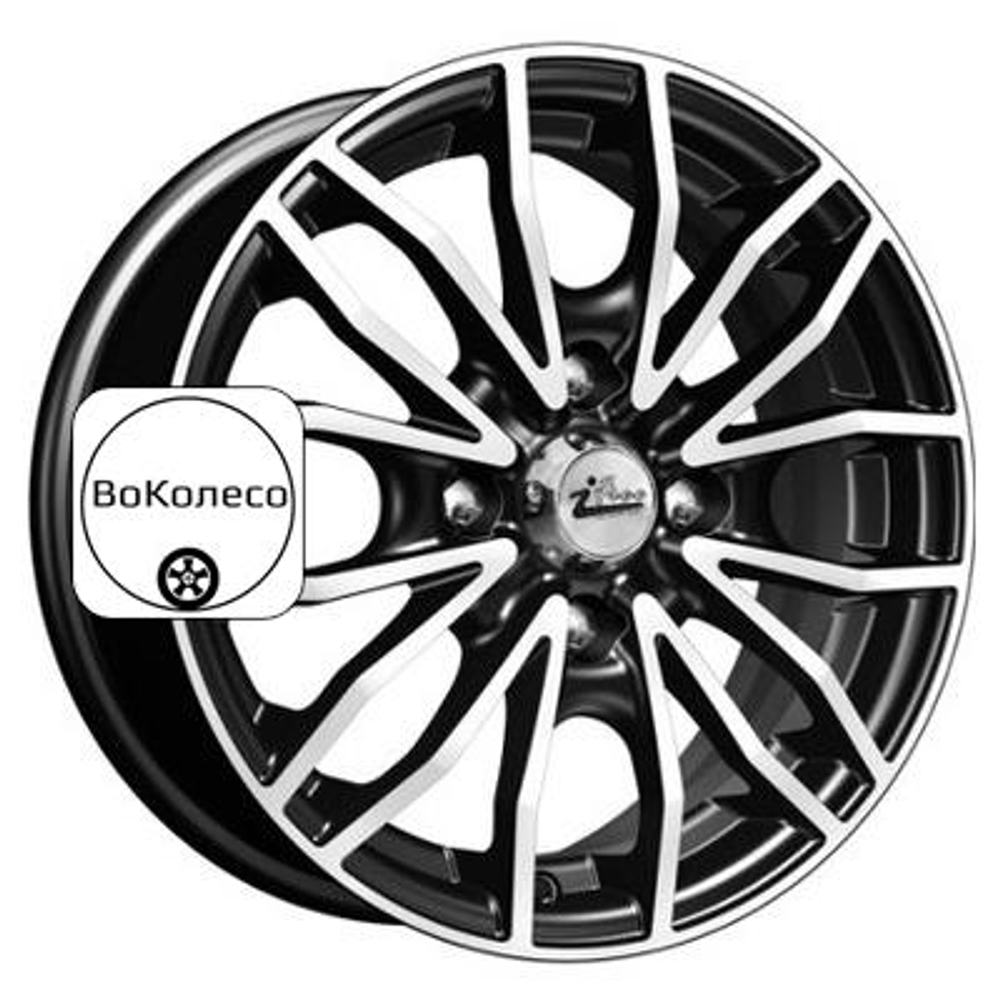 5,5x14/4x98 ET35 D58,5 Флайт (КС676М) Блэк Джек iFree