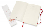 Блокнот Moleskine Classic Soft Large (QP616F2) 130х210мм 192стр. линейка мягкая обложка красный