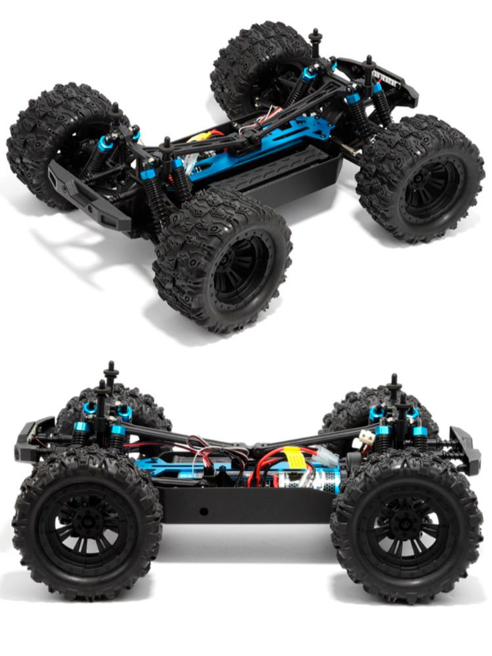 Радиоуправляемая машина монстр HSP Brontosaurus 4WD RTR масштаб 1:10 2.4G - 94111V2 88084
