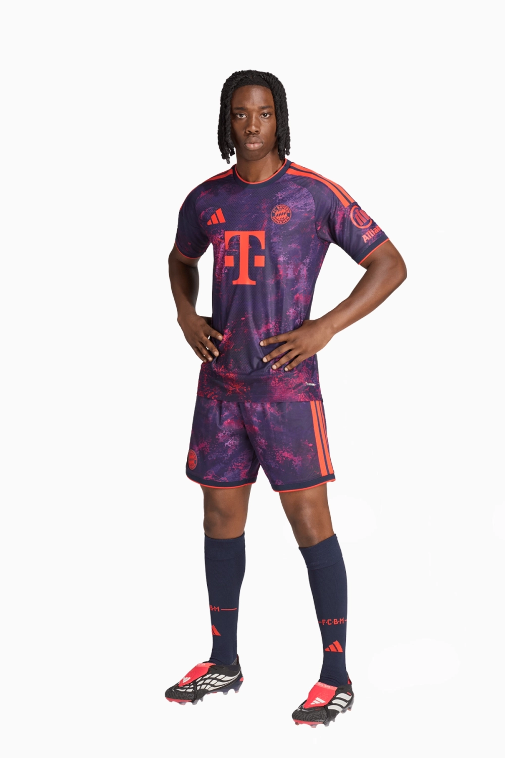 Футболка adidas FC Bayern 26/27 3rd Authentic - фиолетовый