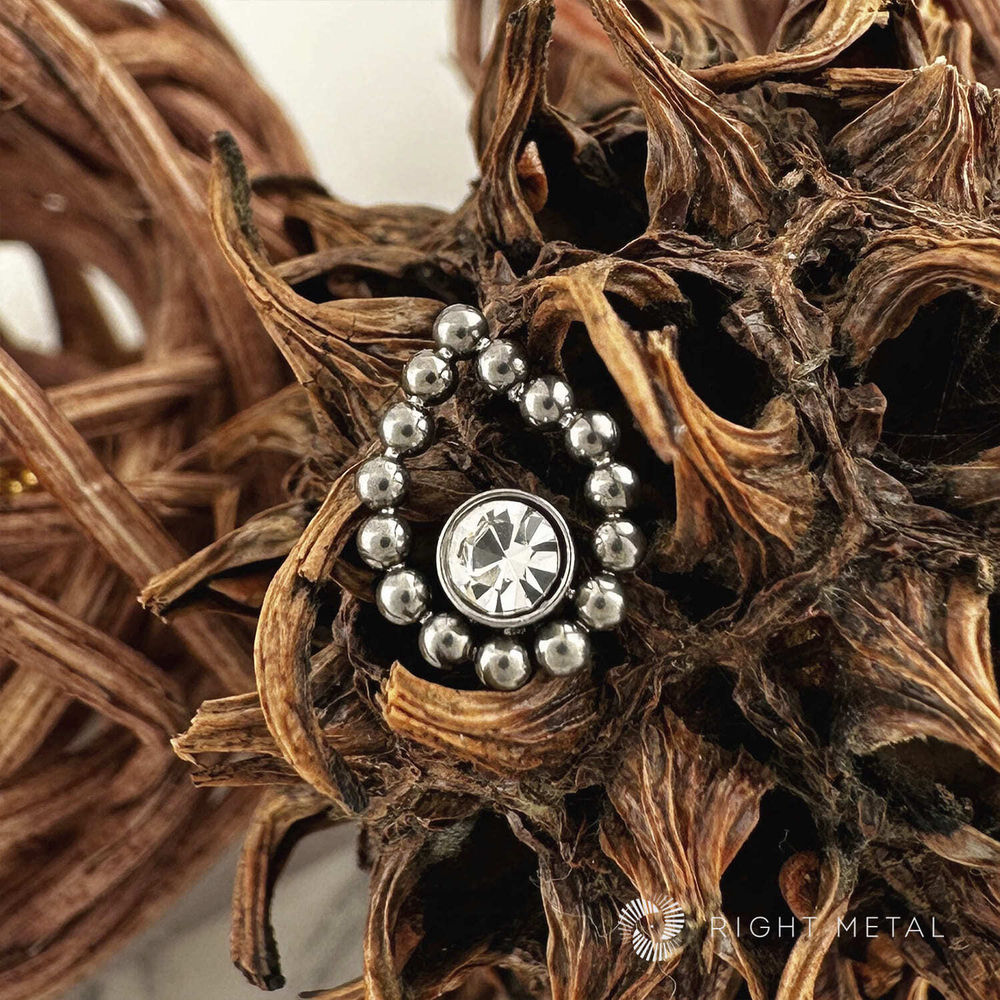 Drop Bead Crystal-