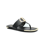 кожаное вьетнамки halcott DKNY - черный(K4051669)