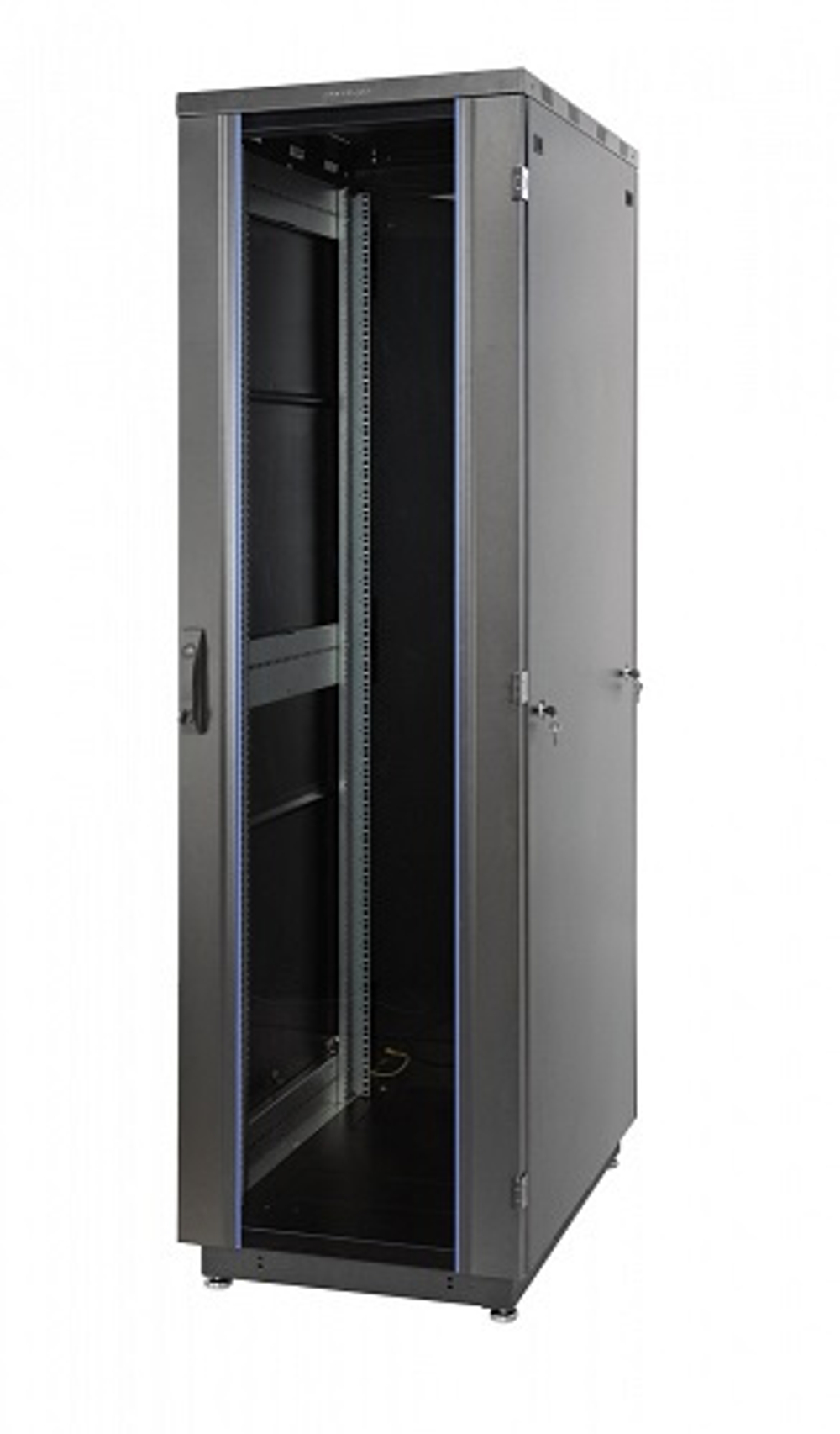 Шкаф напольный 19", 22U Eurolan 60F-22-66-31BL