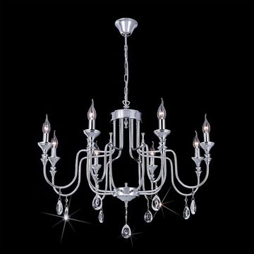 Люстра подвесная CL437181 хром Рига Citilux
