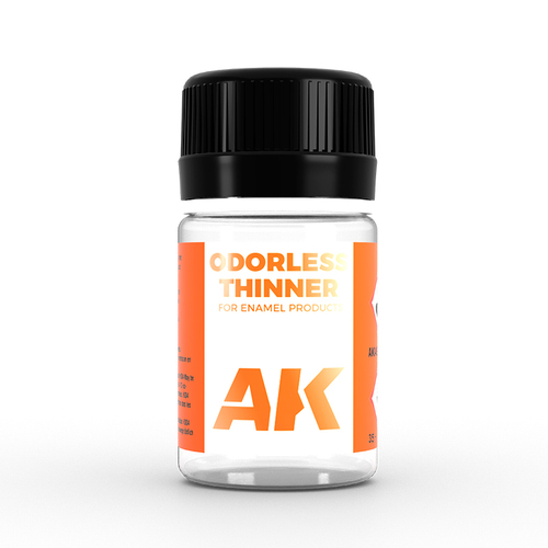 Разбавитель для масляных и эмалевых красок без запаха AK Interactive Technical Odorless Thinner 35ml
