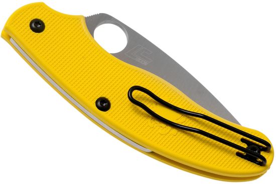 Складной нож Spyderco UK Penknife Salt 94SYL c клинком из стали LC200N Rustproof Steel, рукоять FRN