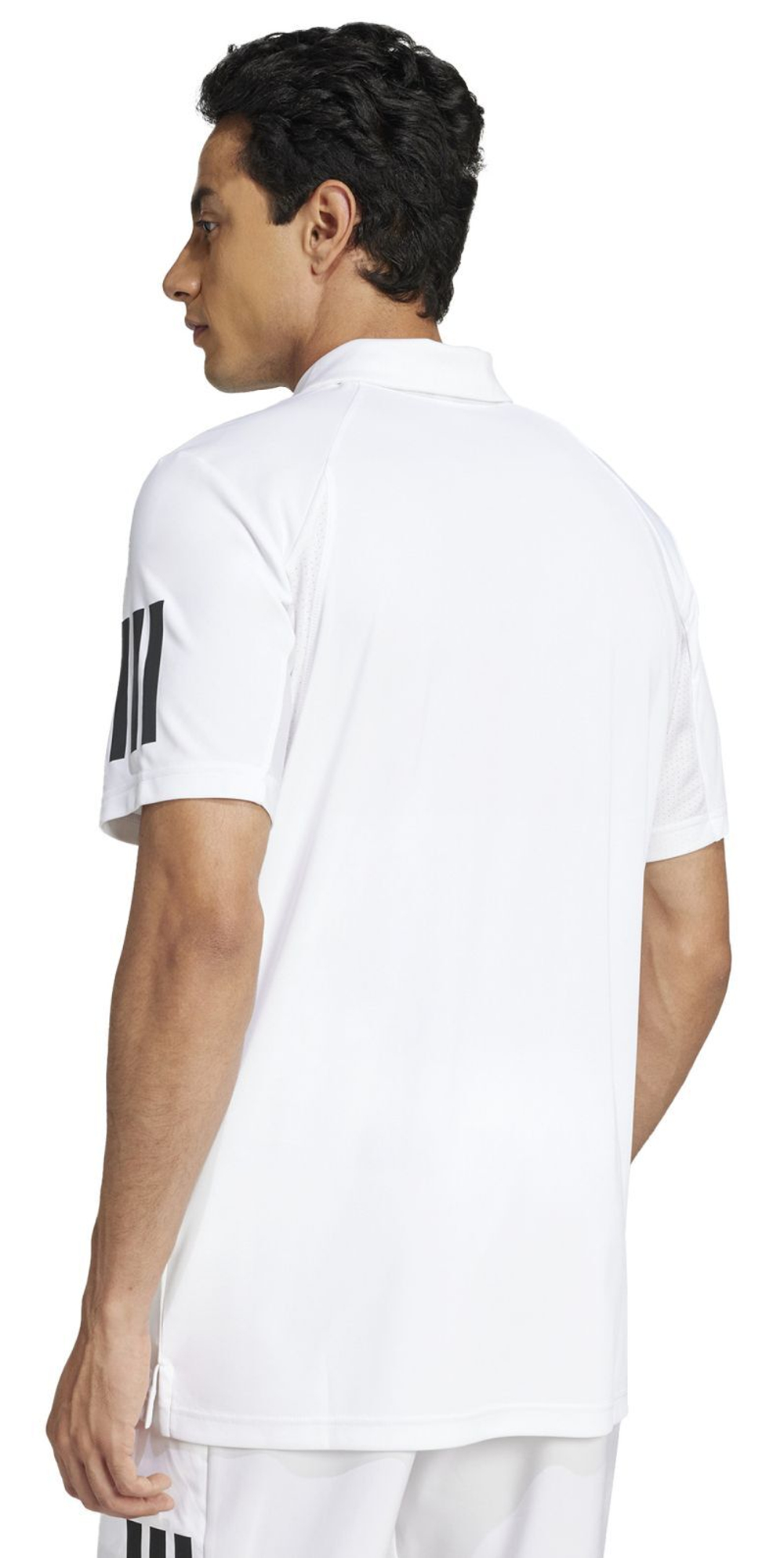 Мужское теннисное поло Adidas Club Tennis 3-stripes - белый