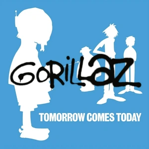 Виниловая пластинка. GORILLAZ Tomorrow Comes Today (White & Blue Colour-In-Colour)