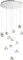 Подвесной светильник Waterfall SL6017.101.13 ST Luce