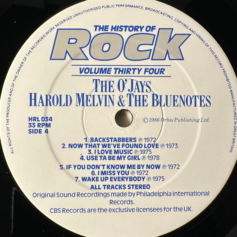 Сборник History Of Rock 34 2LP (Англия 1986г.)
