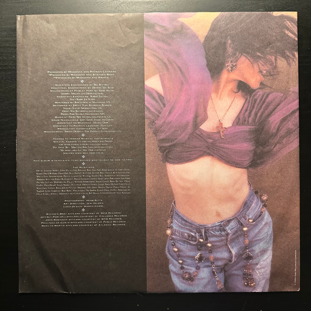 Madonna - Like A Prayer (Испания 1989г.)
