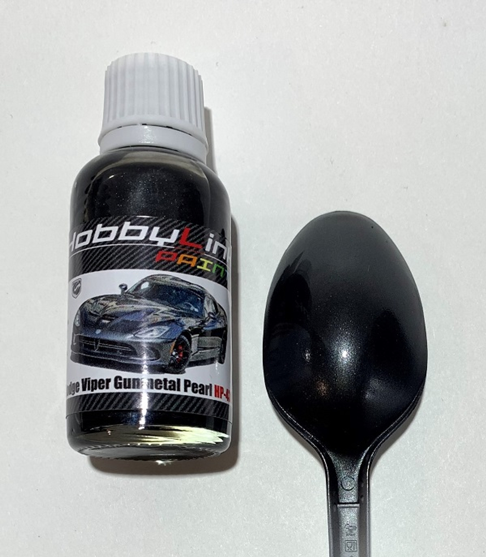 Краска лаковая HobbyLink Dodge Viper Gunmetal Pearl HP-4301