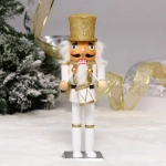 Фигурка новогодняя «Щелкунчик - Снежный солдат» 8*7,5*25,5 см