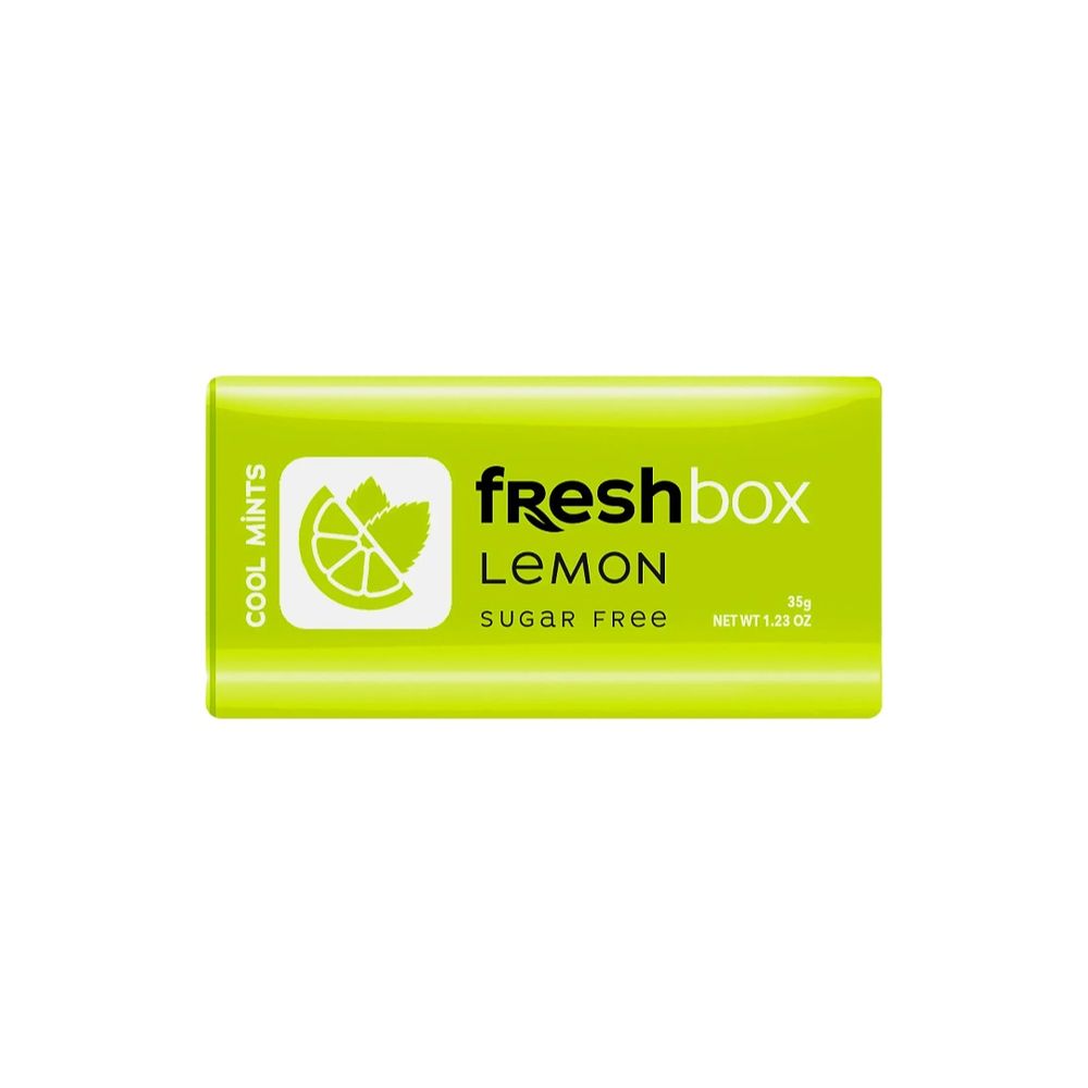 Драже освежающие без сахара FRESHBOX Лимон, 35г Арт. F2