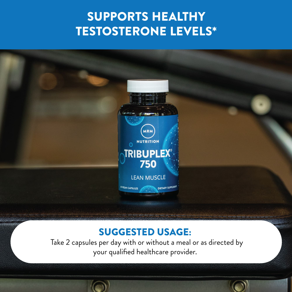 MRM Nutrition, TribuPlex® 750, 60 веганских капсул