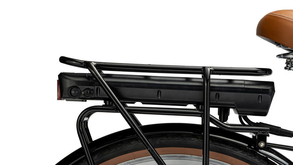 Электровелосипед 27.5" TIMETRY D905 7ск. 36V 10.4AH белый