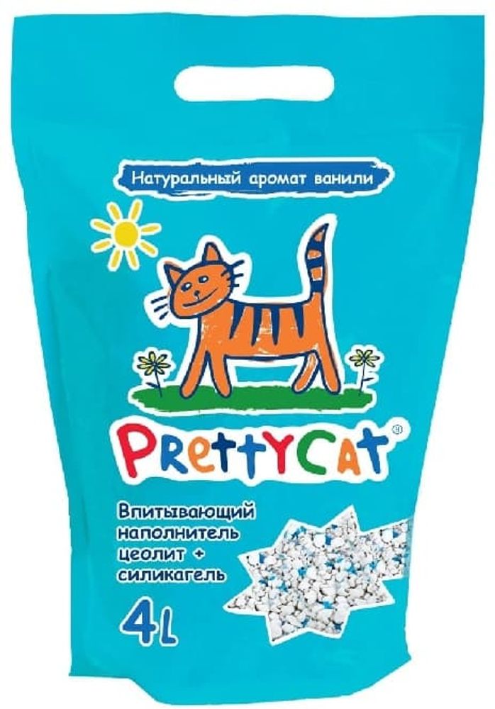 PrettyCat наполнитель глиняный впитывающий с део-кристаллами "Aroma Fruit" 2 кг (4 литра) PrettyCat наполнитель глиняный впитывающий с део-кристаллами "Aroma Fruit" 2 кг (4 литра)