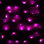Гирлянда для дома 1,5м 12 ламп LED зелёный пров.,8 реж, IP-20, Розовый