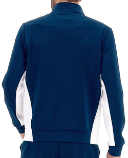 Мужская теннисная толстовка Lotto Squadra III Jacket - blue 295c