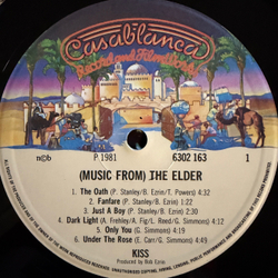 Виниловая пластинка Kiss ‎– (Music From) The Elder LP