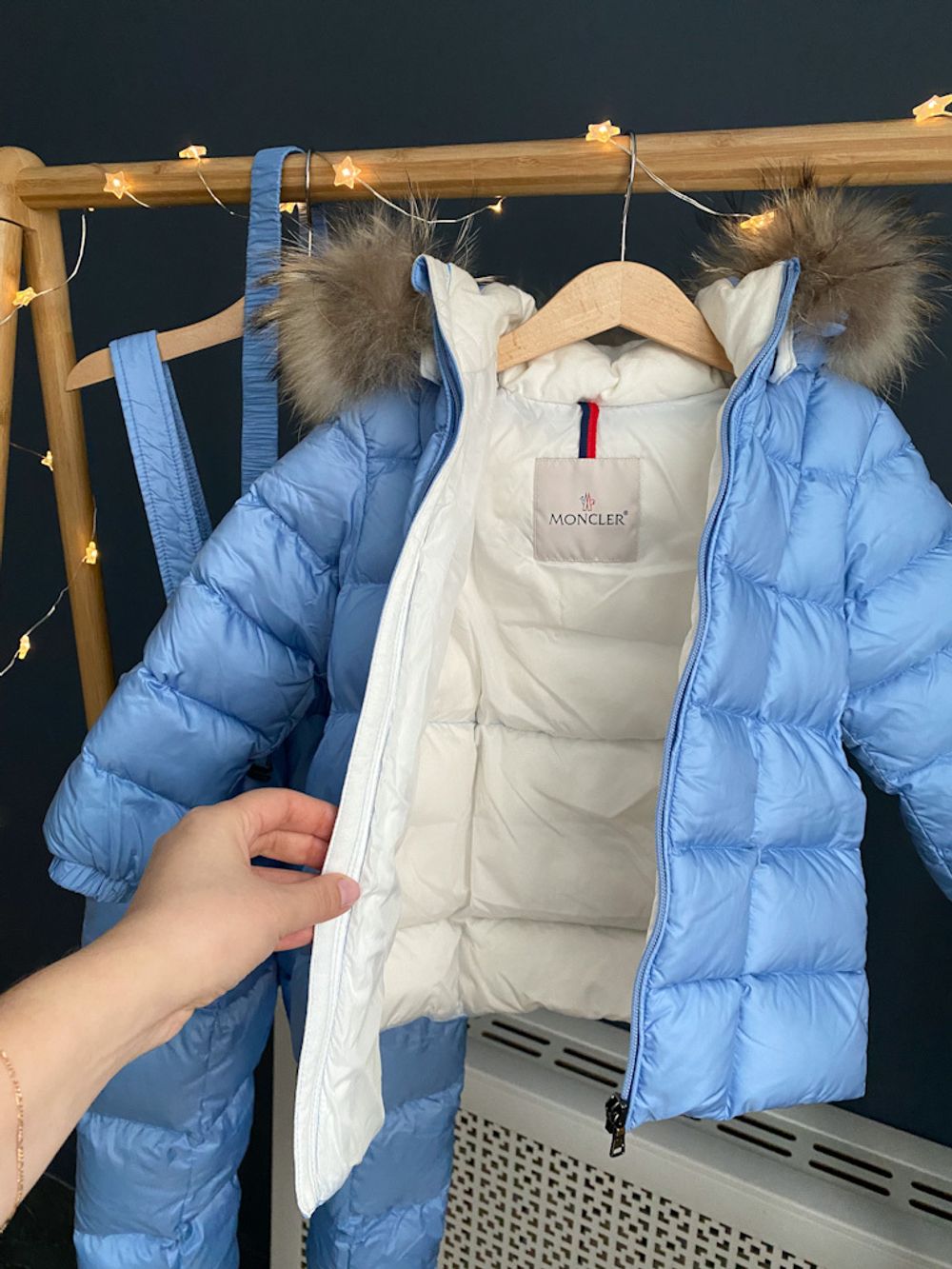Новый пуховой комплект Moncler, 98