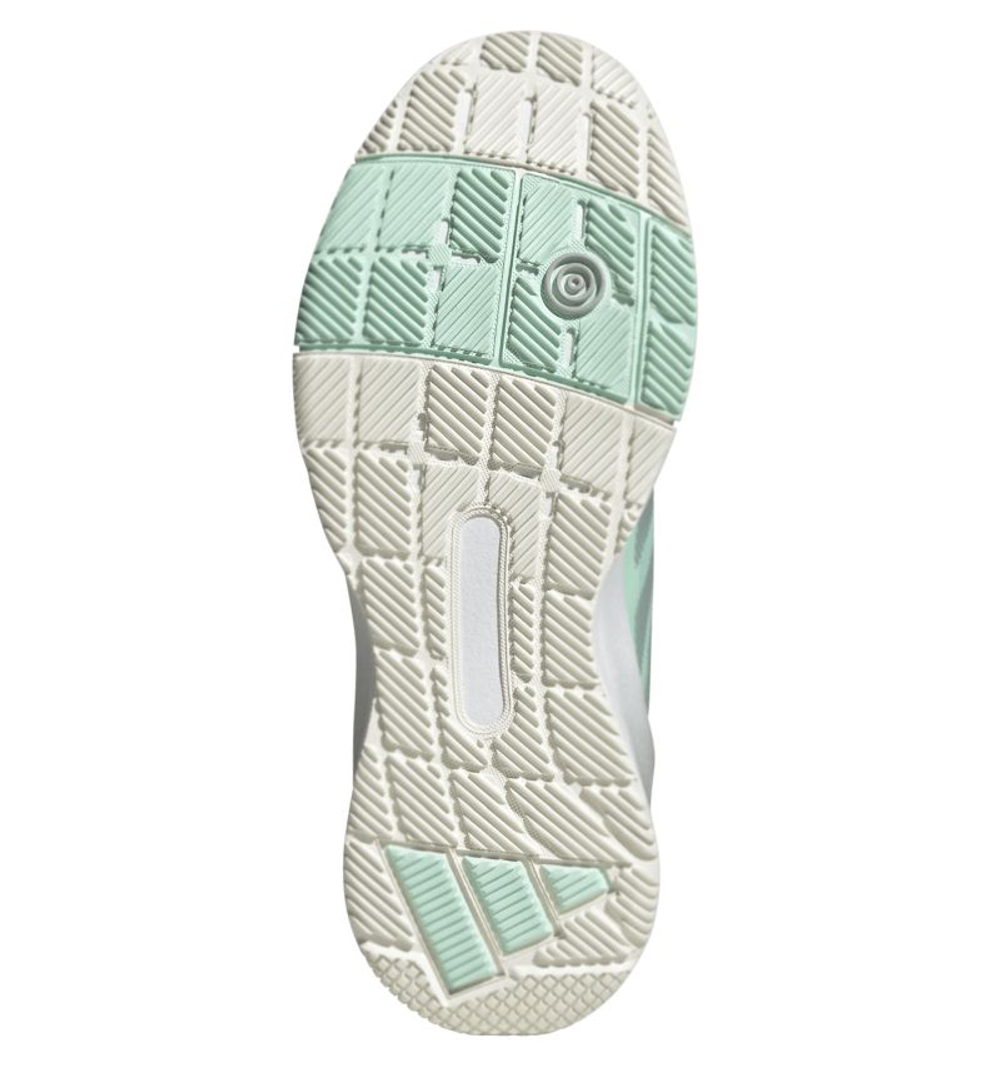 Женские кроссовки для Падел Adidas Crazyquick LS Padel W - clear mint/silver metallic/white
