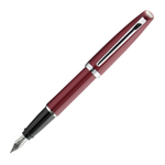 Перьевая ручка Aurora Style Resin, burgundy resin GT, , перо - F, в подарочной коробке