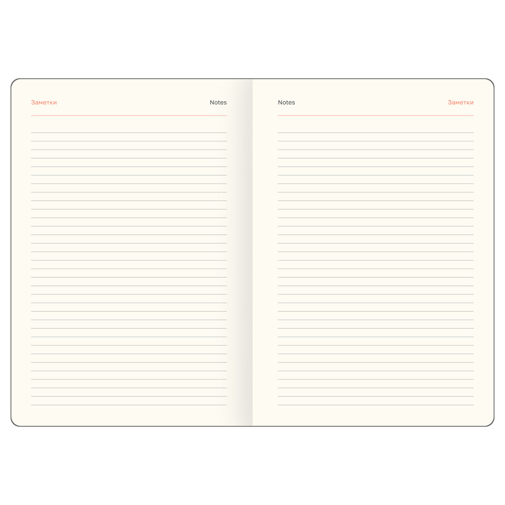 Ежедневник датированный 2026г., А5, 176л., твердый переплет, кожзам, BG "Horse. Pearl", цветной срез, с резинкой, карман DdА5_09395