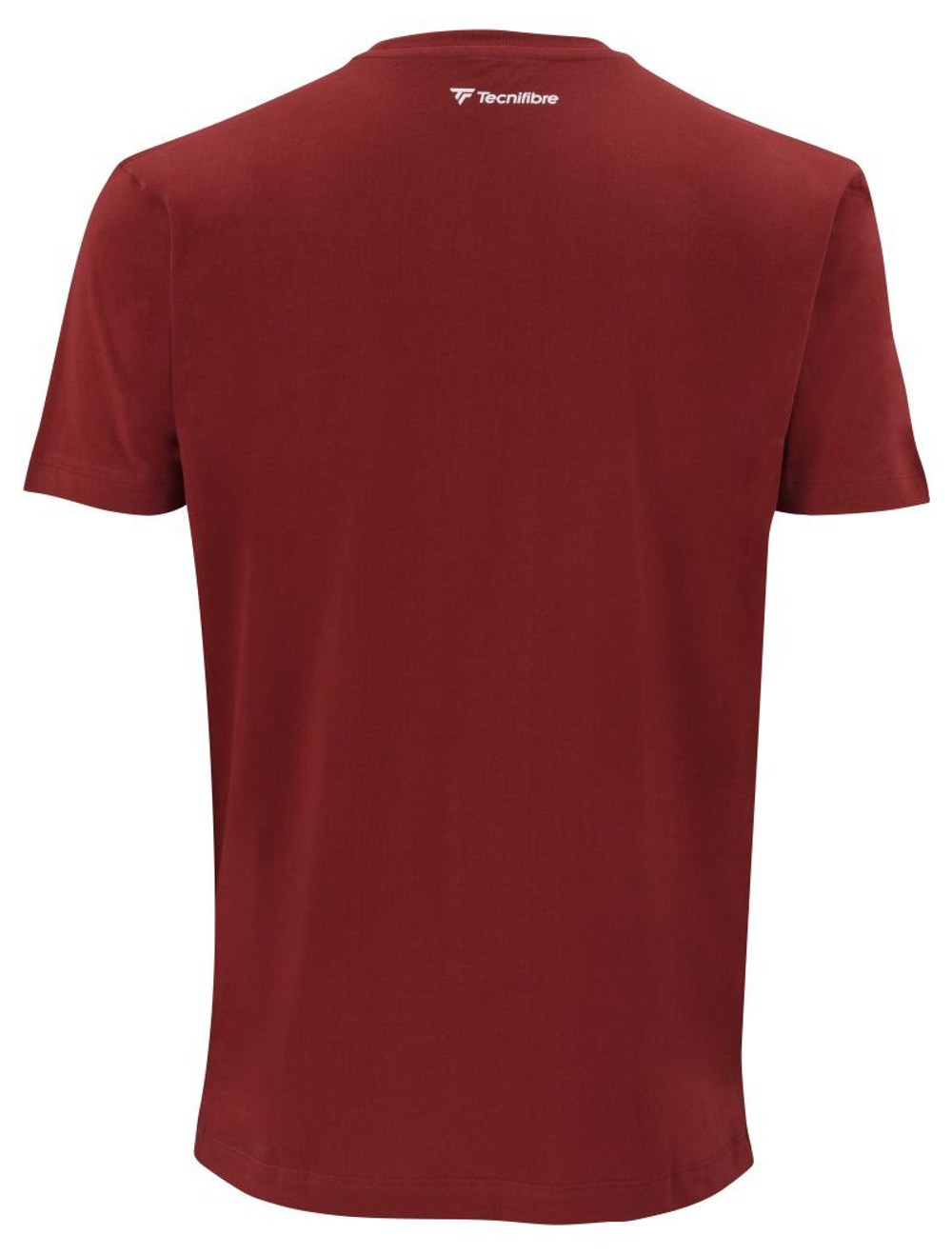 Мужская теннисная футболка Tecnifibre Club Cotton Tee - красный