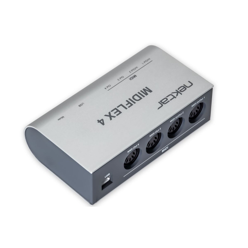 Nektar MIDIFlex 4 USB MIDI интерфейc, 4 конфигурации MIDI-входов/выходов, Bitwig 8-Track