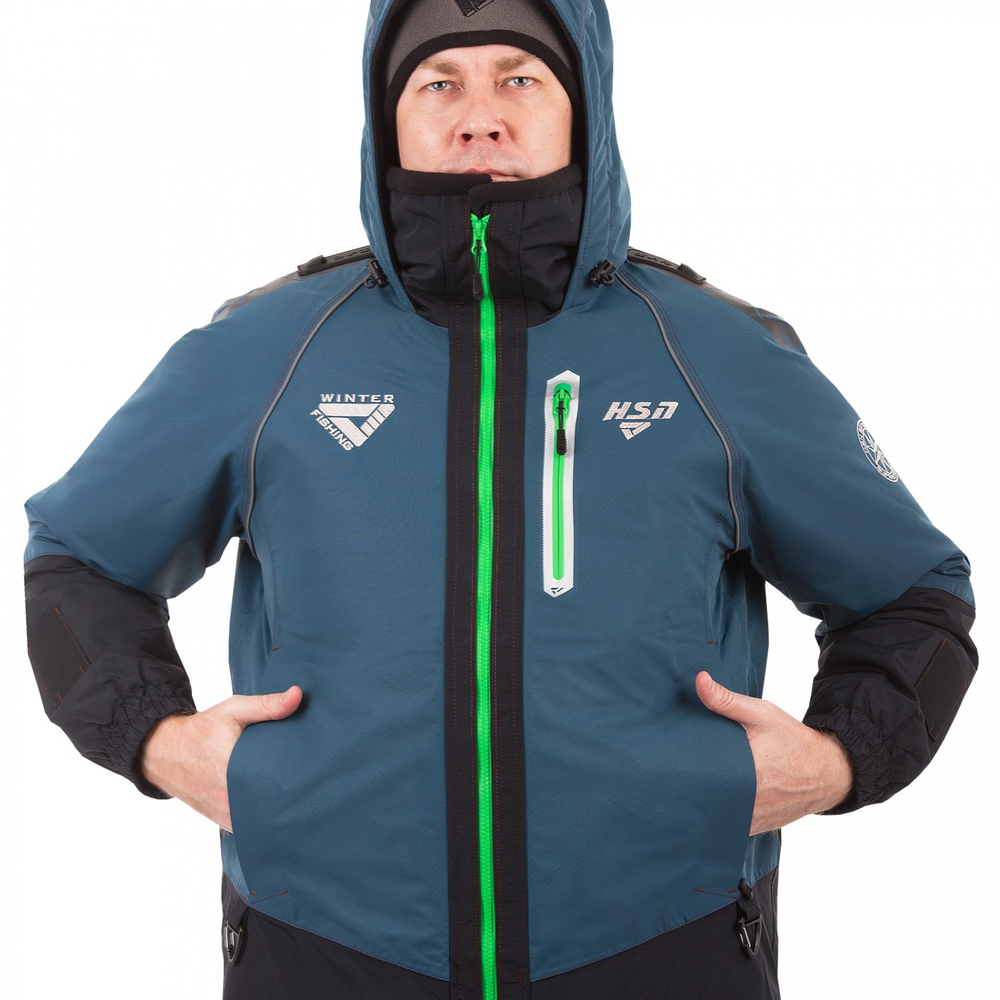 Зимний мужской костюм- поплавок ХСН Hardguard Rescuer II New -45 Бирюза