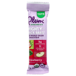 Plum Organics, Mighty Snack Bars®, батончики, клубника, 6 батончиков, 19 г (0,67 унции) каждый