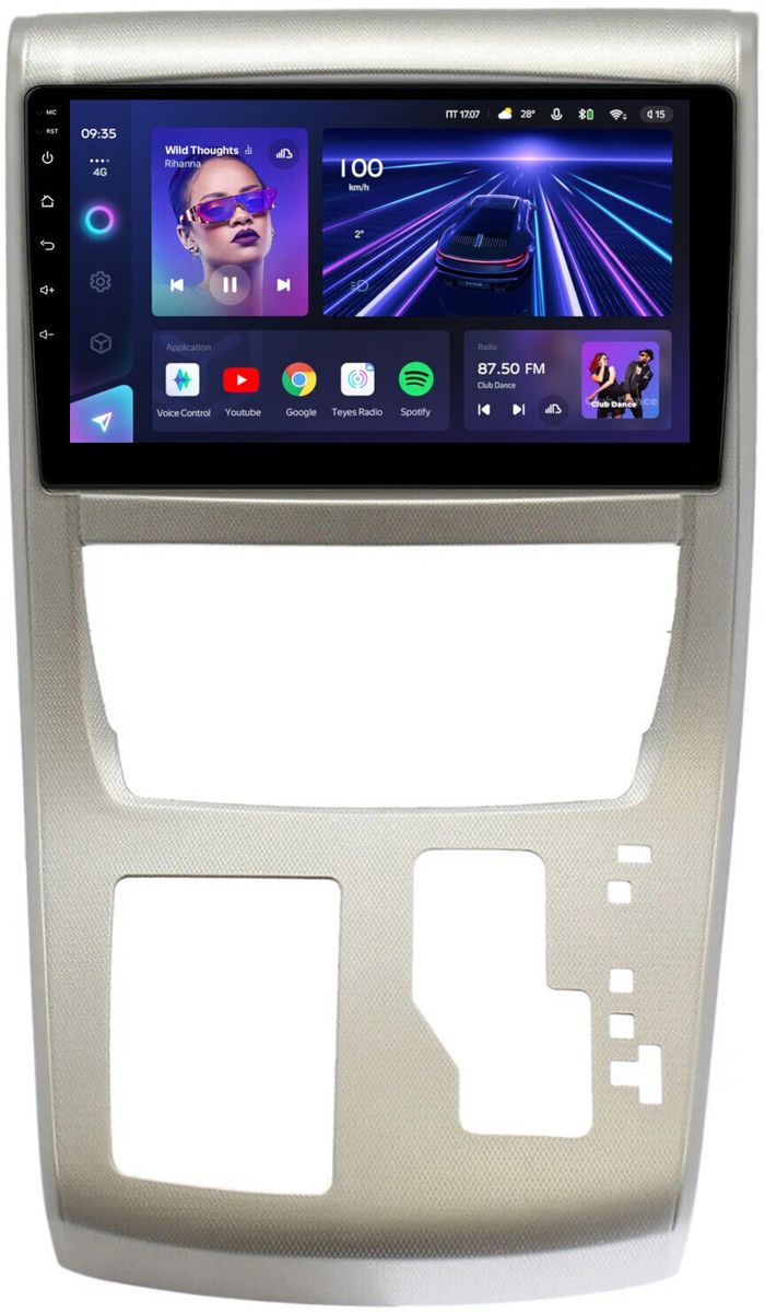Магнитола для Toyota Alphard 20, Vellfire 2008-2014 (более 10 динамиков, правый руль) - Teyes CC3L на Android 10, CarPlay, 4G SIM-слот