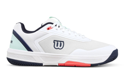 Теннисные кроссовки Wilson Court Glide - white/bay/fiery coral