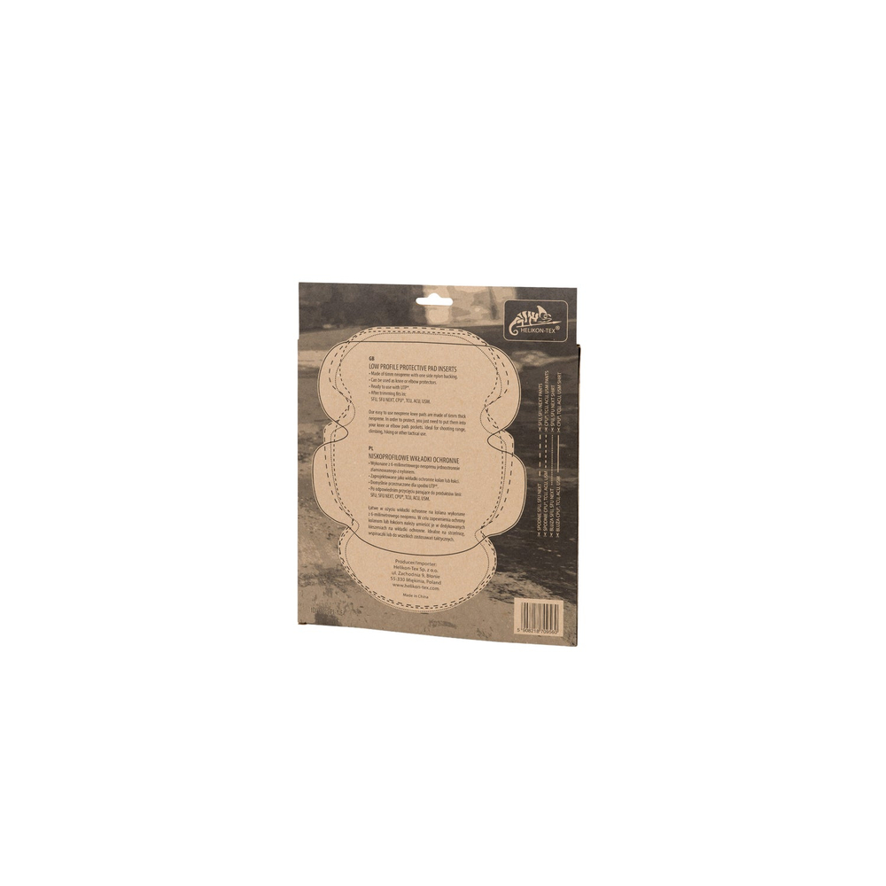 Защитные вставки на колени и локти Helikon-Tex Low-Profile Protective Pad Inserts Black