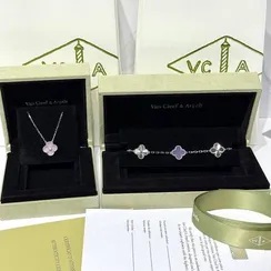 Винтажный браслет Van Cleef & Arpels Alhambra, 5 мотивов