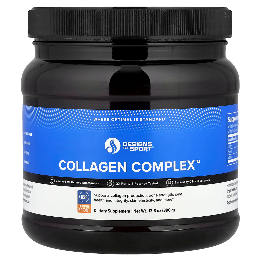 Designs For Health, Designs For Sport®, Collagen Complex ™, 390 г (13,8 унции)