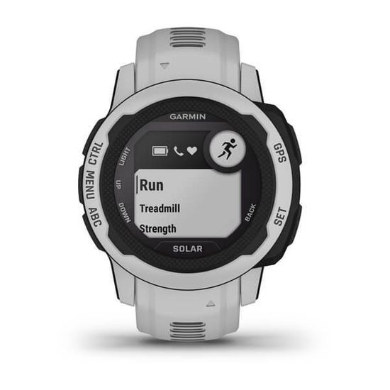Спортивные прочные часы Garmin Instinct 2S, Solar, Mist Gray, 010-02564-01