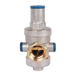 Регулятор давления поршневой STOUT - 1/2" (ВР/ВР, PN25, Tmax 130°C, EPDM, с выходом для манометра)