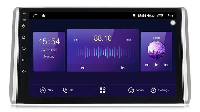 Магнитола для Toyota RAV4 5 2019-2022 - Kuberg MKD-F91-S10 на Android 12, Быстрая, 4G SIM-слот, CarPlay