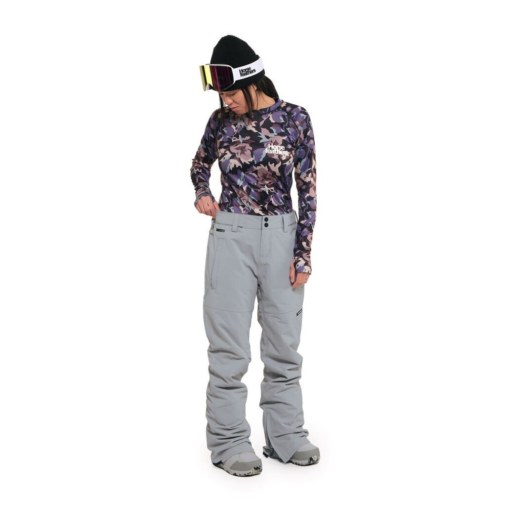 Штаны женские сноубордические Horsefeathers DIANE PANTS  (mirage gray)
