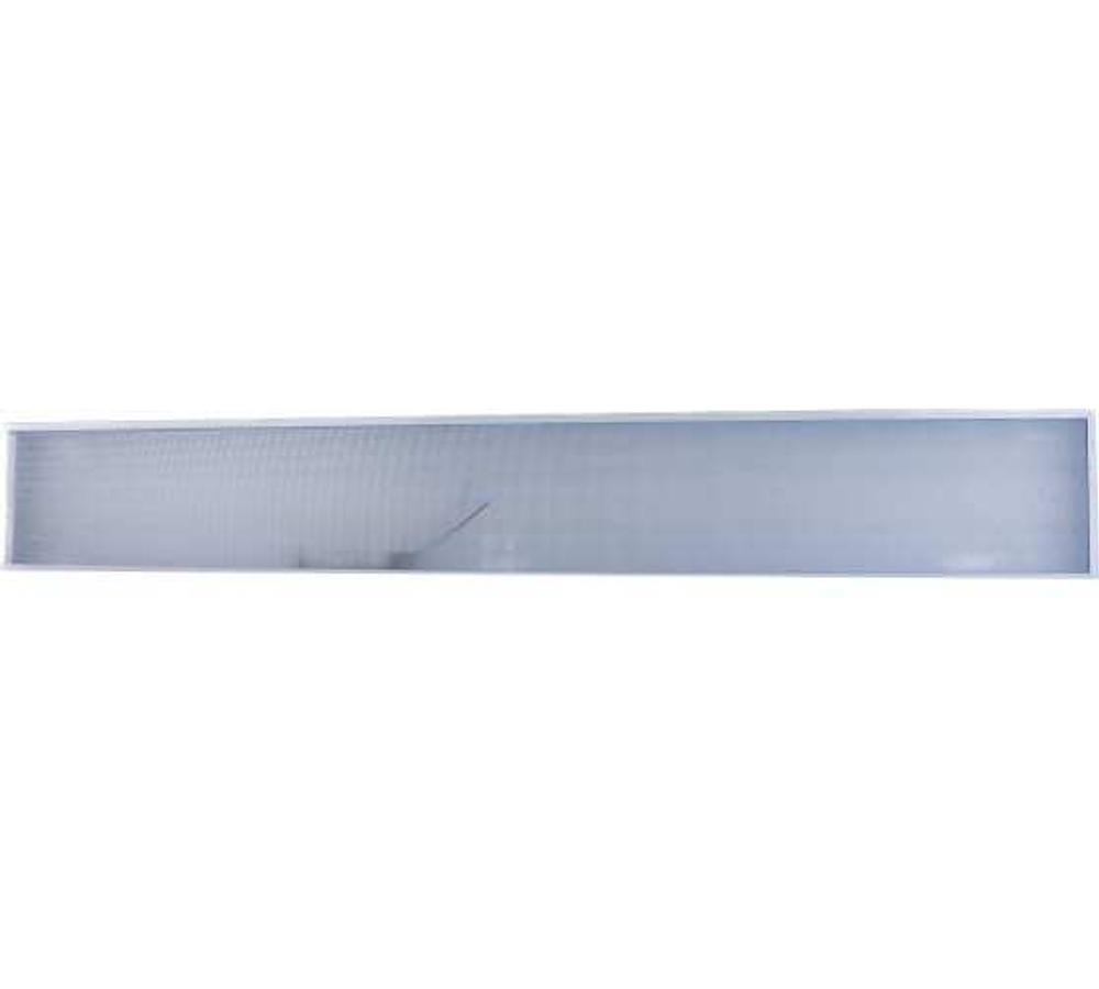 Светильник LED ДПО Макси 40W-5000Lm 5000К Микропризма IP40 с БАП на 1 час 1230х180х40мм VS