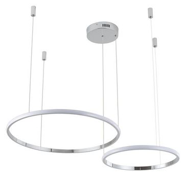 Светильник подвесной 63W 4000K ZRS.33322.63F хром Ringolight Zortes