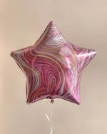 А Б/РИС ЗВЕЗДА 19" Мрамор Pink, 1шт.
